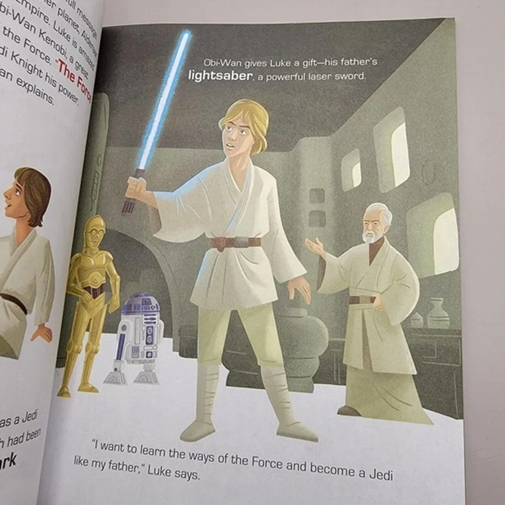 Star‎ Wars: A New Hope /The Empire Strikes Back Little Golden Book by Smith Geof